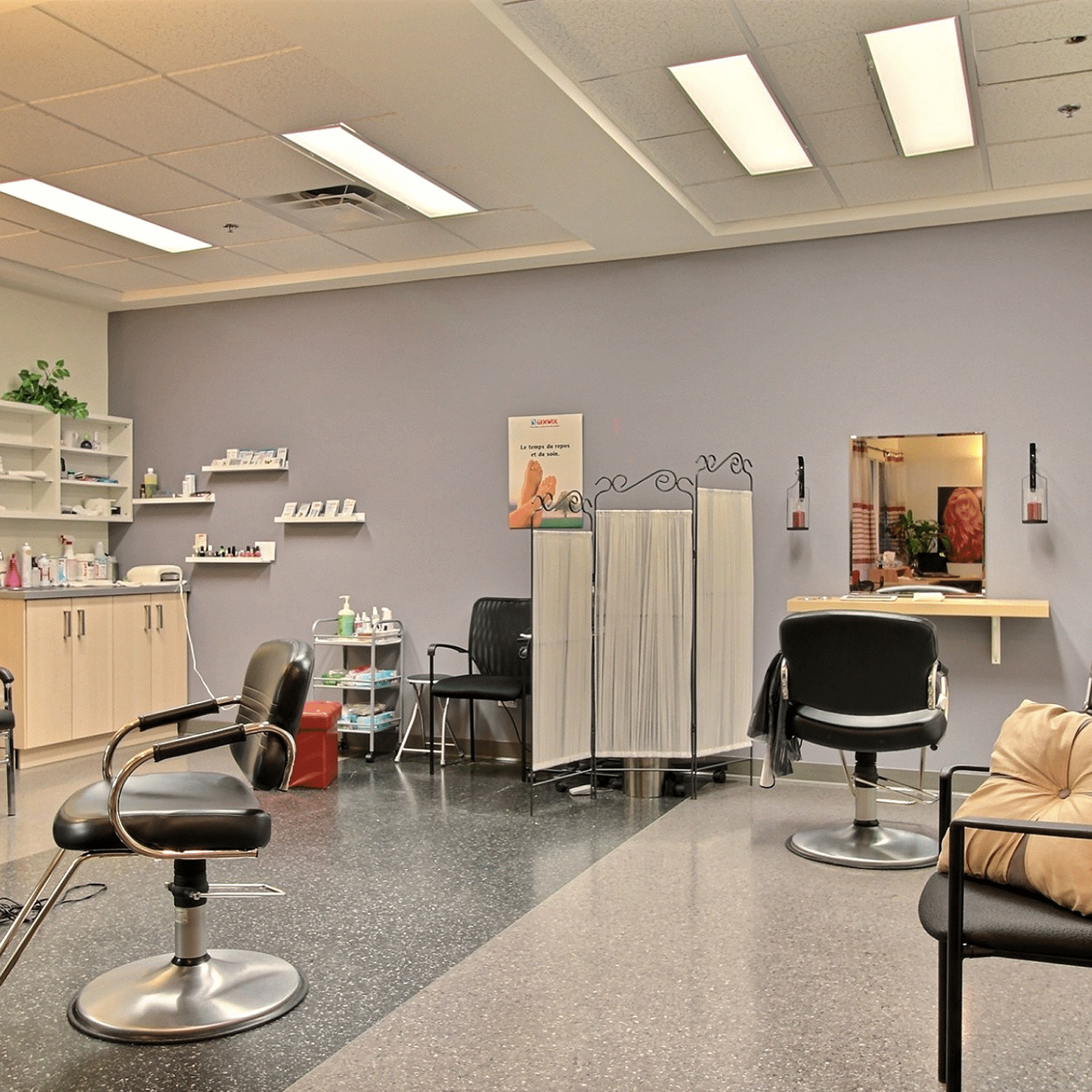 Résidence Bellagio Longueuil services salon de coiffure