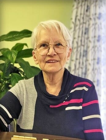 Mme Adeline Fortin, bénévole à la Résidence Excelsoins de St-Hyacinthe